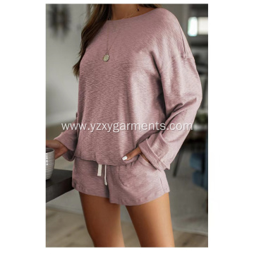 Cotton Soft Long Sleeve Knit Pajamas